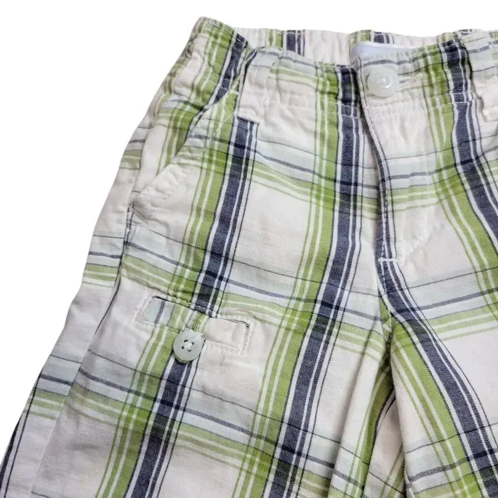 Old Navy plaid Bermuda shorts 3T